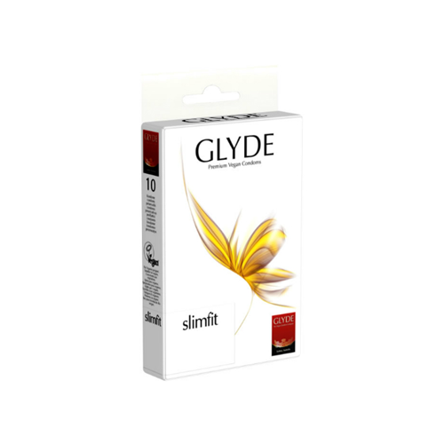 Glyde - Slimfit - Vegan condooms - 10 stuks